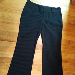 Mossimo Stretch Pinstripe Pants Trousers